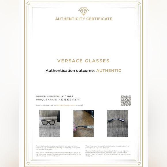 Versace VE4418 Sunglasses - NIB WITH COA - Picture 5 of 5